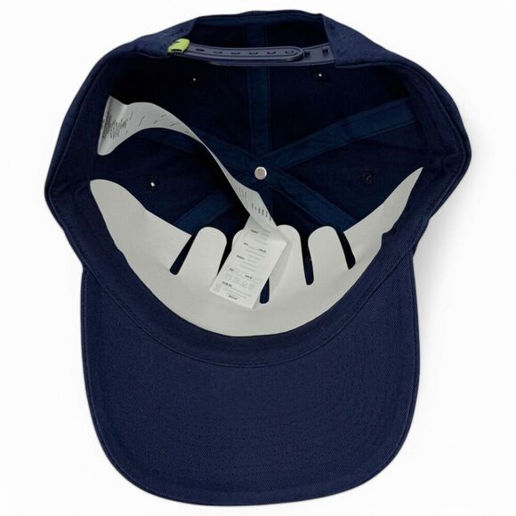 NEW Specialized S-Logo 6 Panel Dad Hat Snapback Deep Marine Blue - Picture 8 of 10